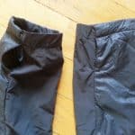 Dettaglio dei polsini della giacca Inov-8 ATC Thermoshell HZM